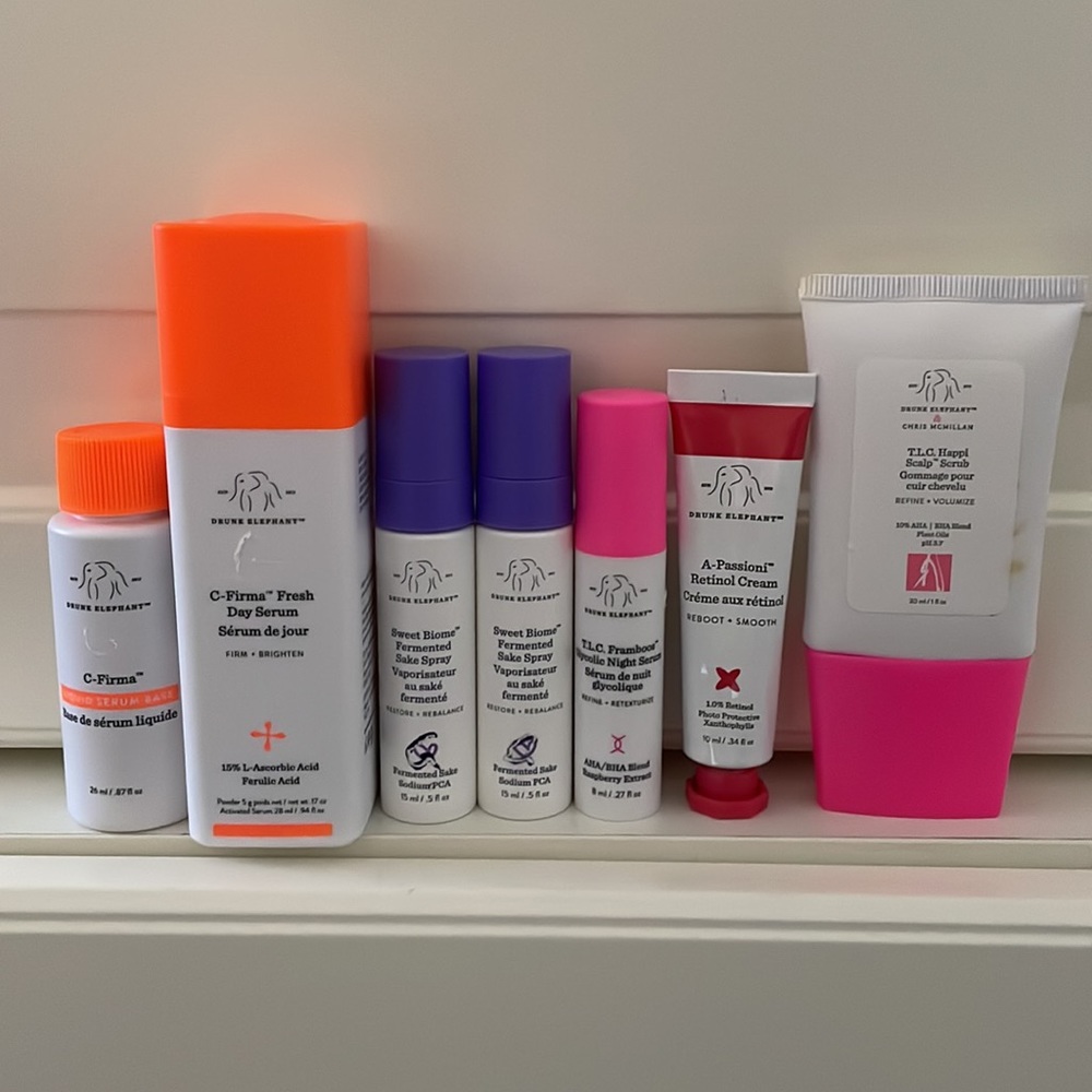 Drunk Elephant skincare bundle